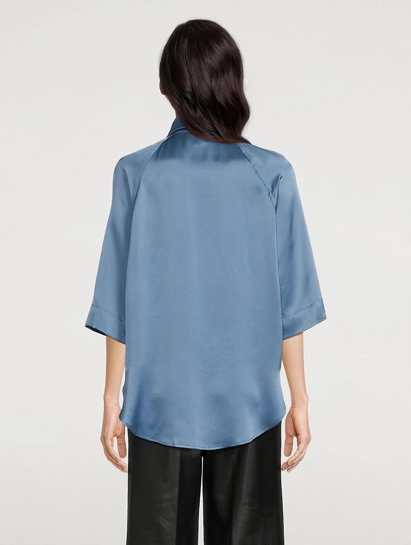 Datia Silk Satin Shirt