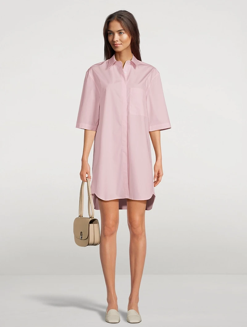 Evora Poplin Shirt Dress