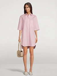 Evora Poplin Shirt Dress