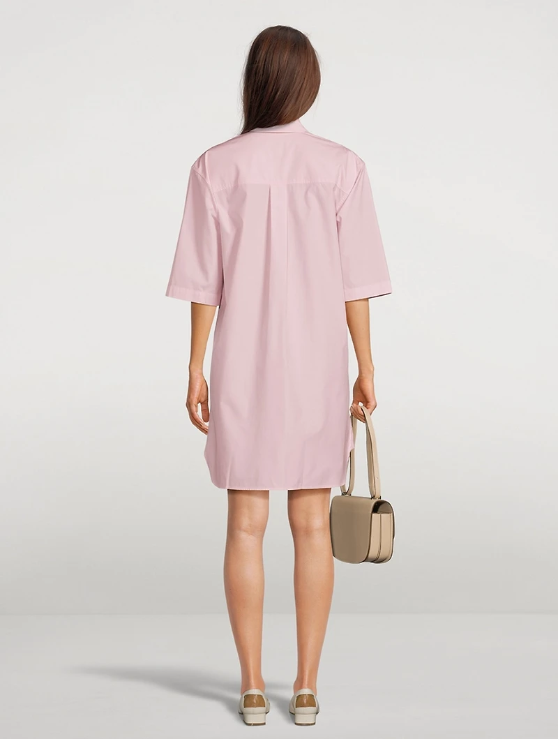 Evora Poplin Shirt Dress