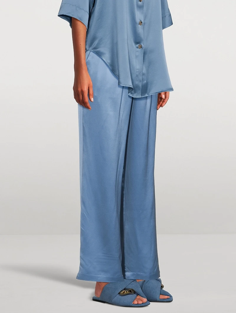 Soma Silk Satin Trousers