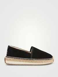 Suede Espadrille Runner