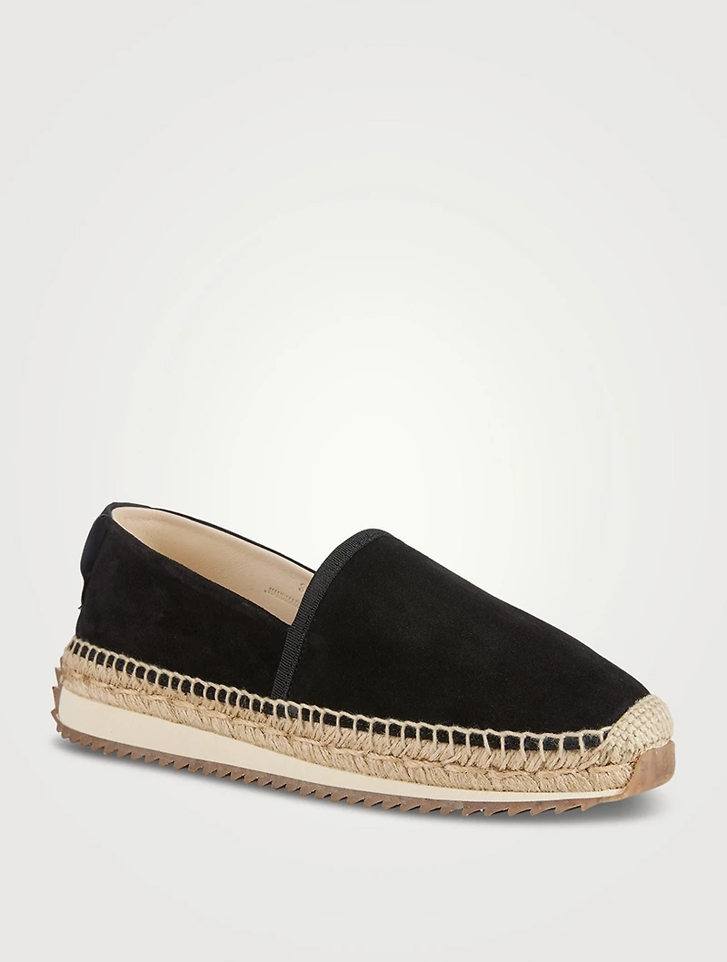 Suede Espadrille Runner