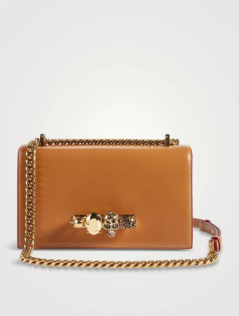 Jewelled Leather Satchel