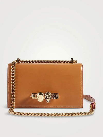 Jewelled Leather Satchel