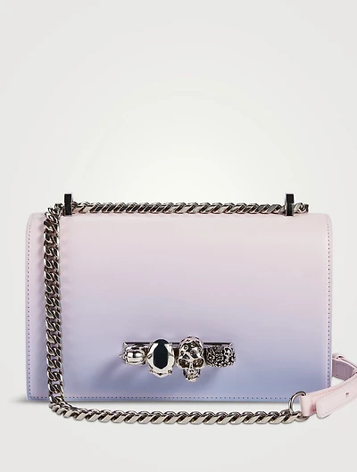 Jewelled Ombré Leather Satchel