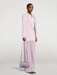Jewelled Ombré Leather Satchel