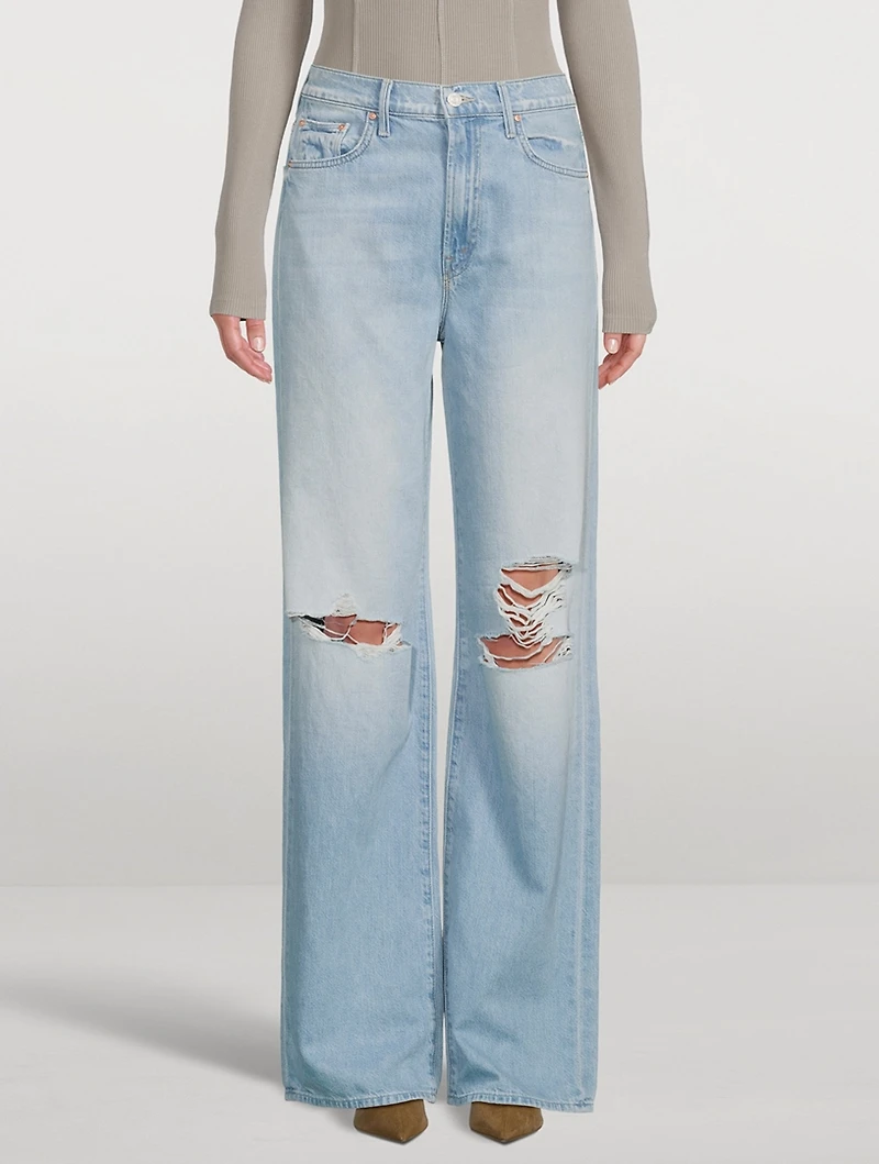 The Maven Heel Wide-Leg Jeans