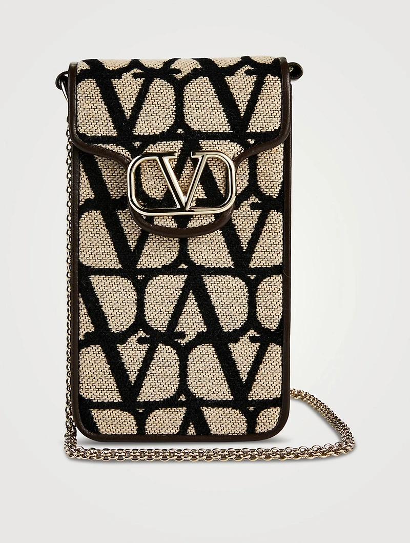 Locò Toile Iconographe Crossbody Phone Case
