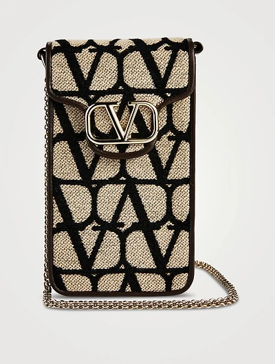 Locò Toile Iconographe Crossbody Phone Case