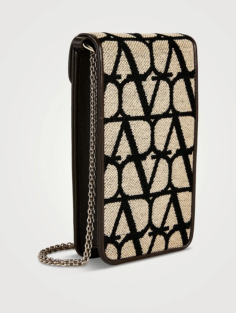 Locò Toile Iconographe Crossbody Phone Case