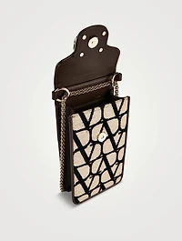 Locò Toile Iconographe Crossbody Phone Case