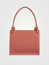 Medium Giro Leather Top Handle Bag