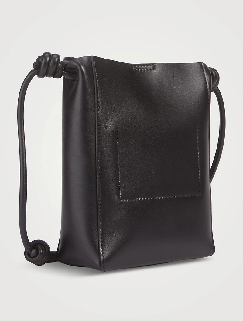 Giro Leather Crossbody Tote Bag