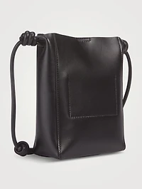 Giro Leather Crossbody Tote Bag