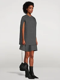 Sac seau Dumpling en cuir