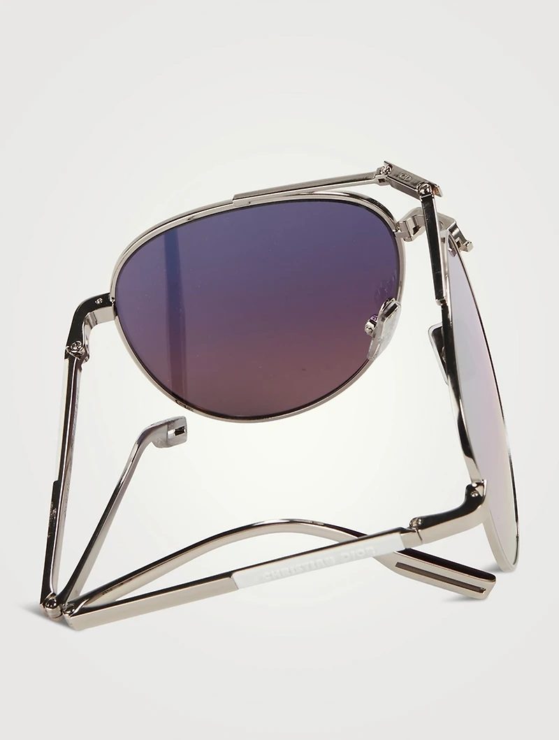 Dior90° A1U Aviator Sunglasses