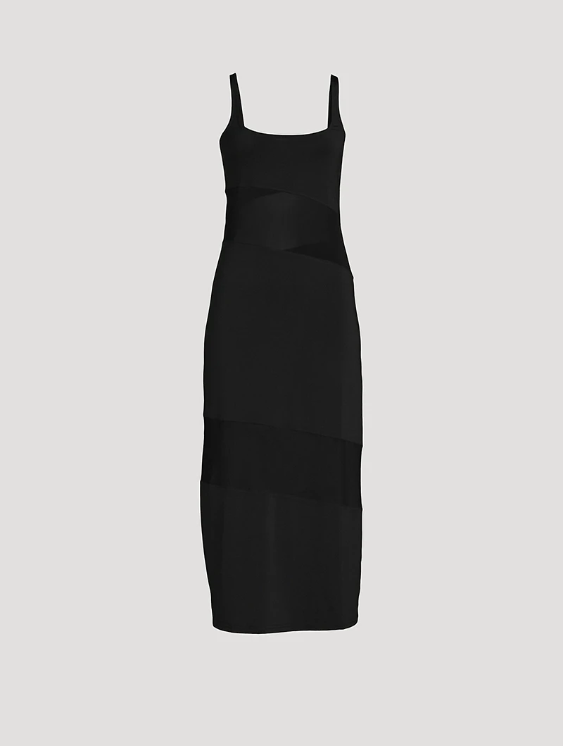 The Kimberley Mesh Maxi Tank Dress