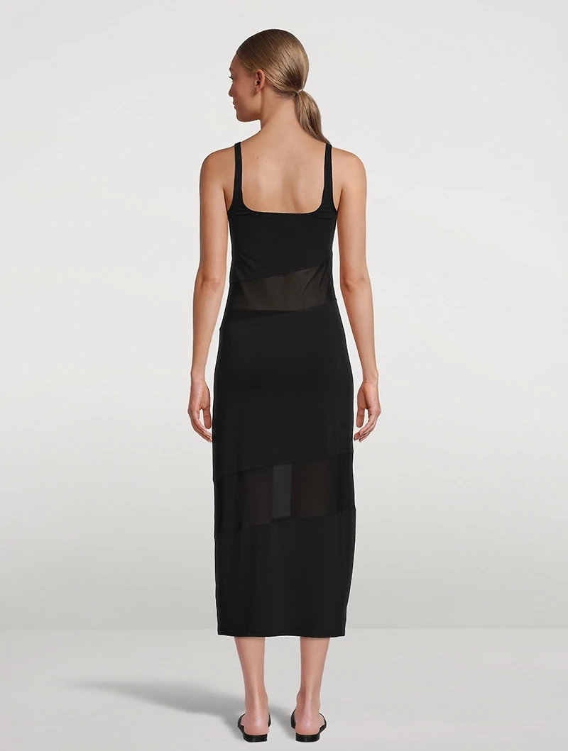 The Kimberley Mesh Maxi Tank Dress
