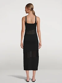 The Kimberley Mesh Maxi Tank Dress