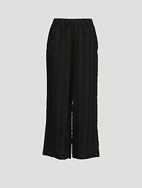 The Delaney Linen Stripe Pants