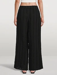 The Delaney Linen Stripe Pants