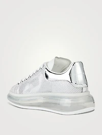 Oversized Transparent Mesh Sneakers