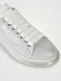 Oversized Transparent Mesh Sneakers