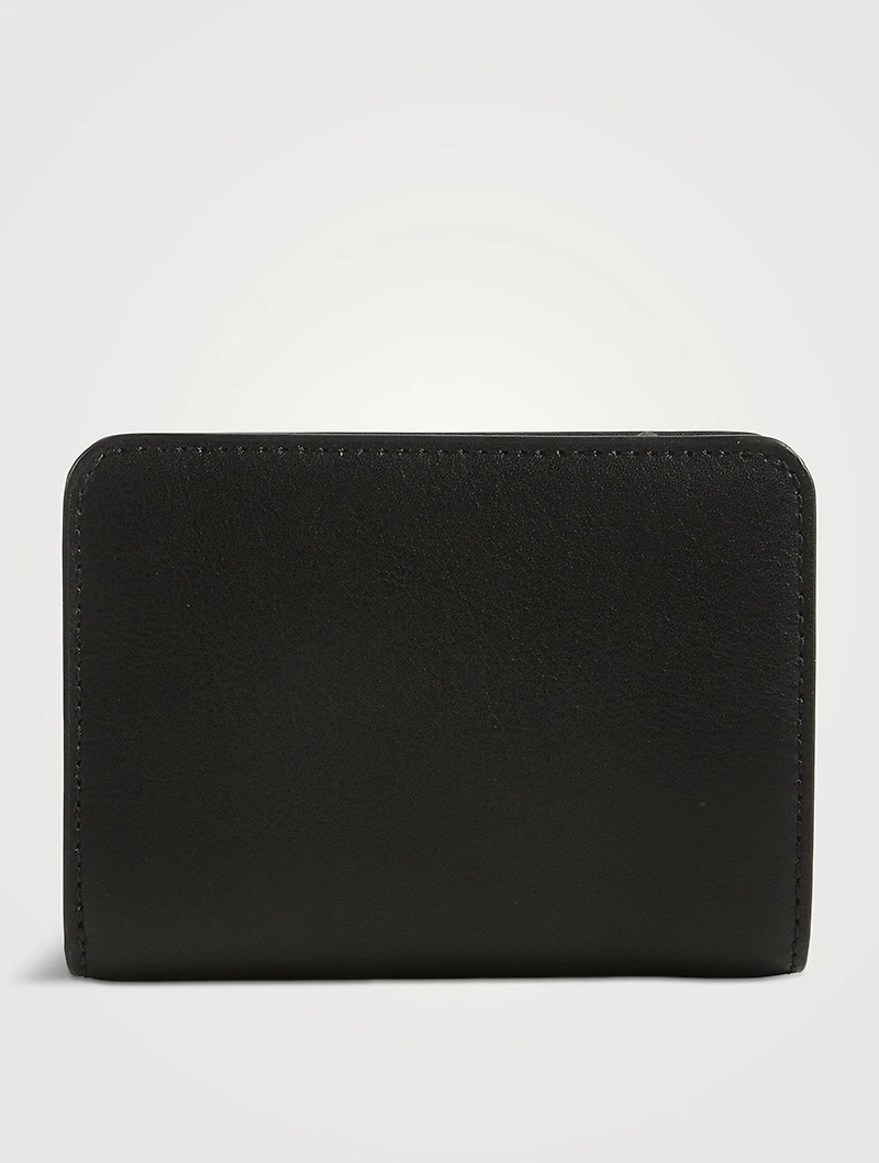 The Mini J Marc Compact Coated Leather Wallet