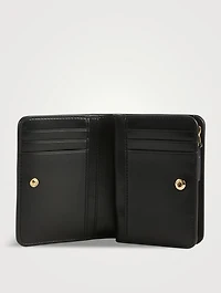 The Mini J Marc Compact Coated Leather Wallet