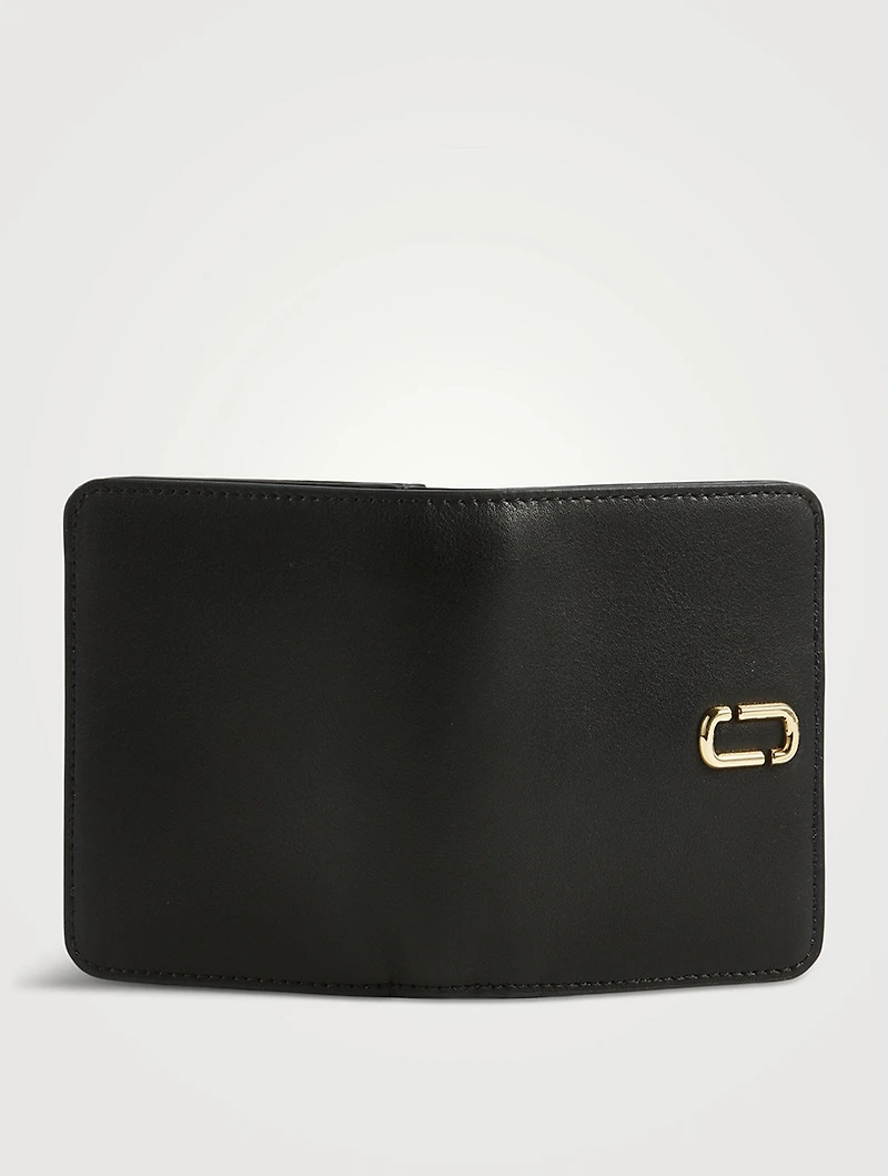 The Mini J Marc Compact Coated Leather Wallet
