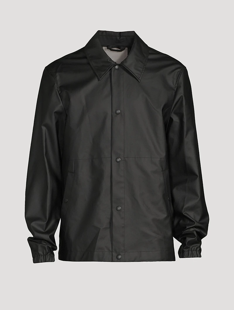 Stadium Jacket With Back Logo