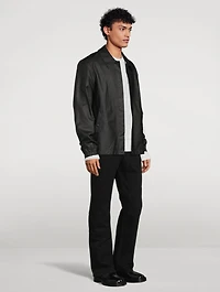 Stadium Jacket With Back Logo