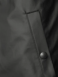 Stadium Jacket With Back Logo