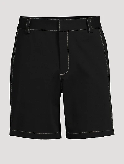 Stretch Cotton Shorts