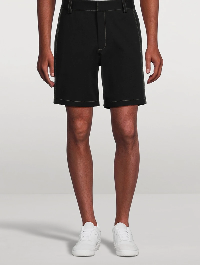 Stretch Cotton Shorts