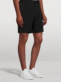 Stretch Cotton Shorts
