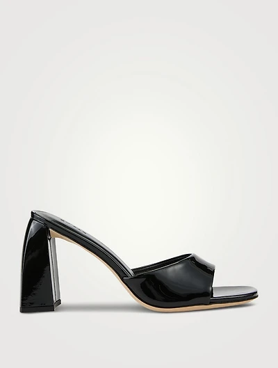 Michele Patent Leather Mules