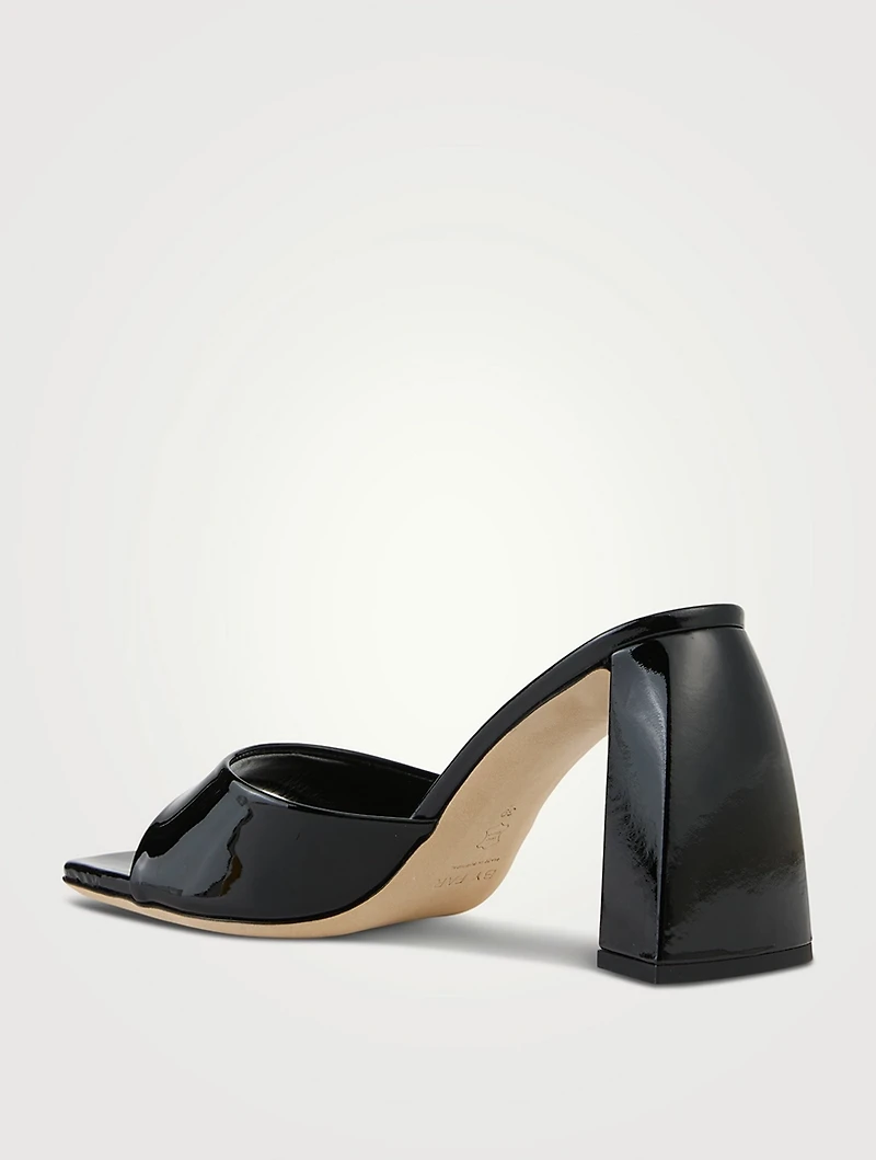 Michele Patent Leather Mules
