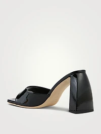 Michele Patent Leather Mules