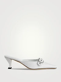 Evelyn Leather Mules