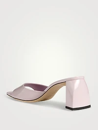 Romy Patent Leather Mules