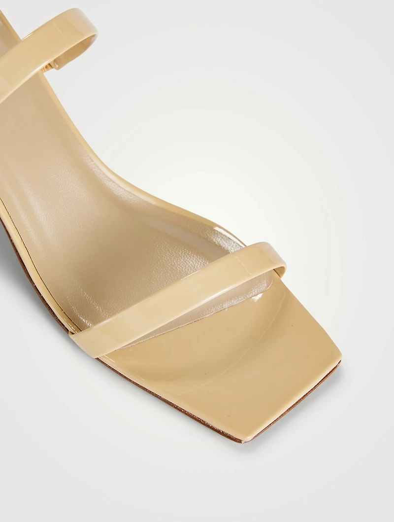 Tanya Patent Leather Mules