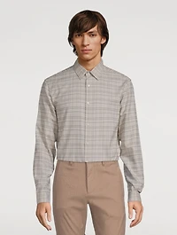 Irving Grid Cotton Shirt