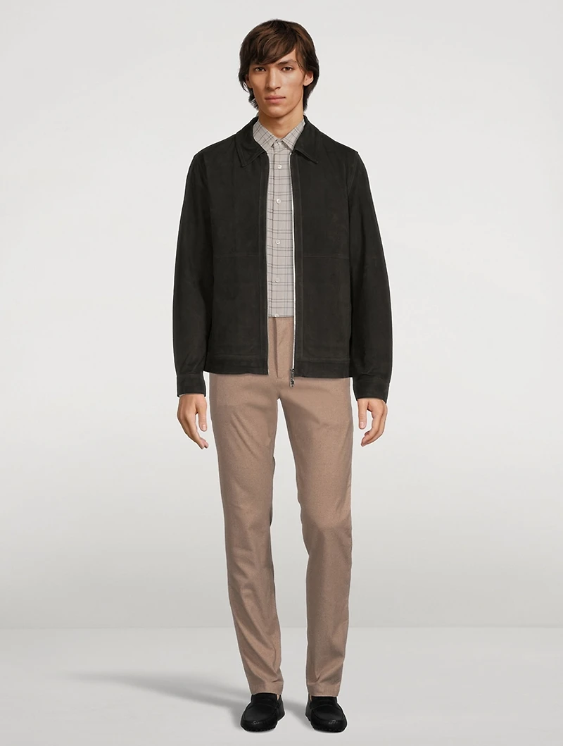 Irving Grid Cotton Shirt