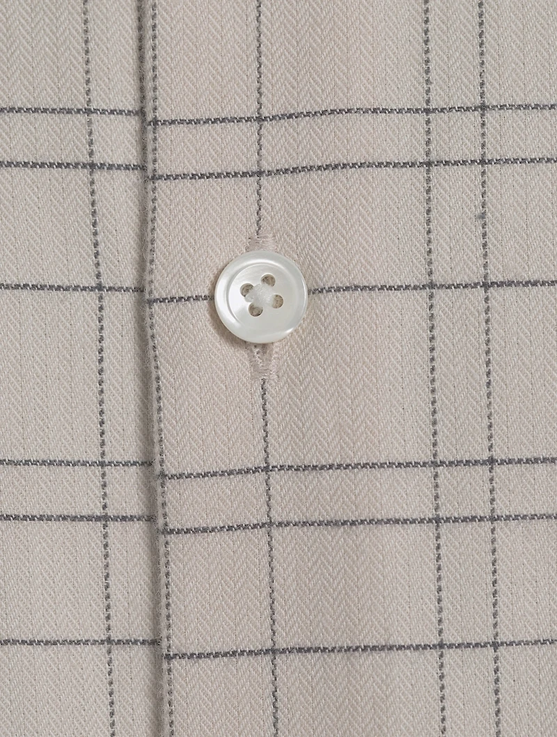 Irving Grid Cotton Shirt