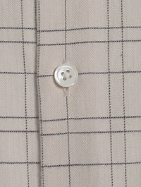 Irving Grid Cotton Shirt