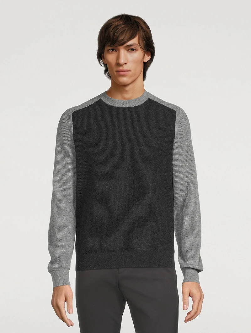 Toby Wool And Cashmere Crewneck Sweater