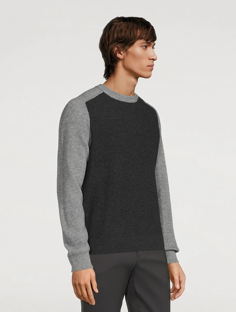 Toby Wool And Cashmere Crewneck Sweater