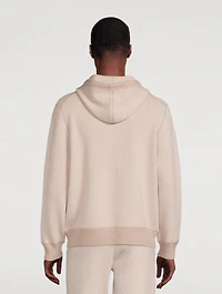 Wool Chevron Hoodie